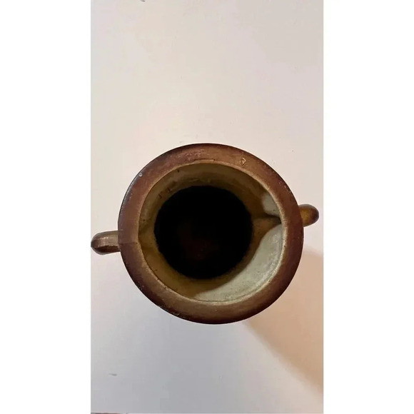 Vintage NORLEANS Jug Vase Greek Motif Pottery Vase  7” Japan - Picture 4 of 9